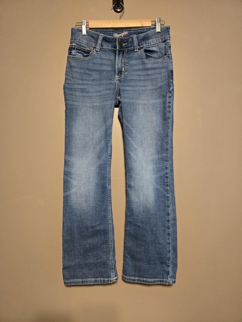 Wrangler Retro Mae Mid Rise Bootcut Jeans 7x30